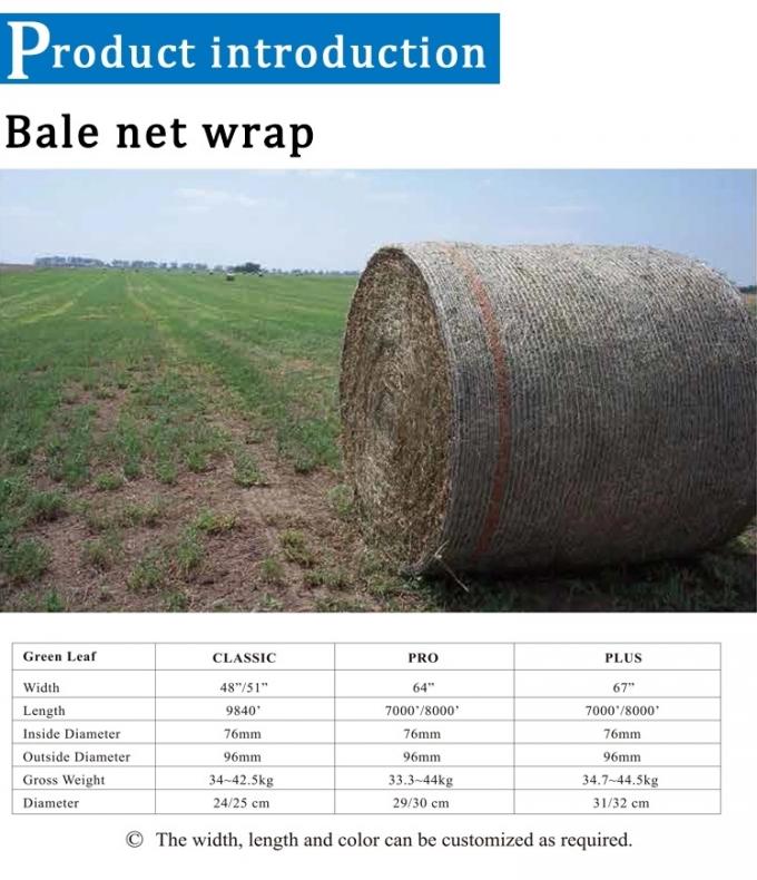 Round Hay Bale Net Wrap