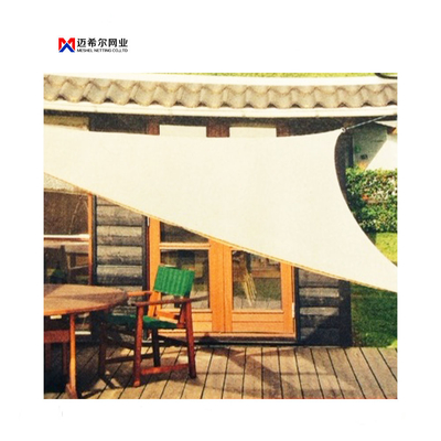 100 Polyester Waterproof Shade Sail Beige For Balcony Pergola