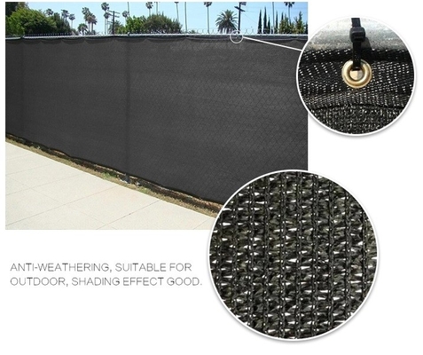 Black Green Privacy Fence Windscreen Screen Mesh Hdpe Netting Fabric Outdoor