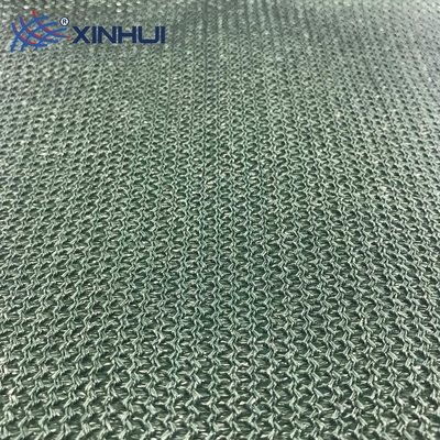 White Green Knitted Shade Cloth 95 Percent Backyard HDPE Shade Net 50%
