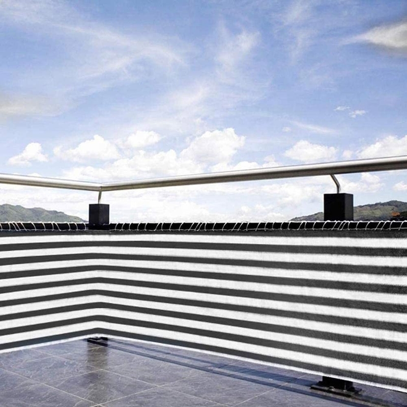 0 75 6m Outdoor Balcony Privacy Screen Cover White For Apartments Condo Railing 0 75 6m Outdoor Balcony Privacy Screen, Patio Screen Covers For Apartments