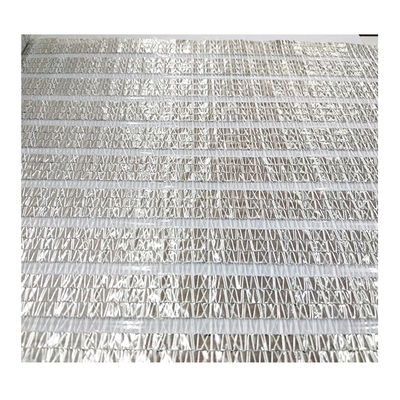 Aluminum Foil Aluminet Shade Cloth for greenhouse Knitted Hdpe Silver Cover