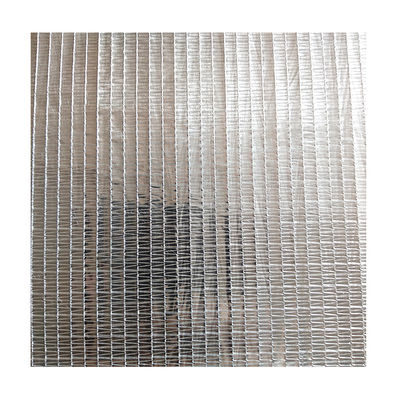 Aluminum Foil Aluminet Shade Cloth for greenhouse Knitted Hdpe Silver Cover