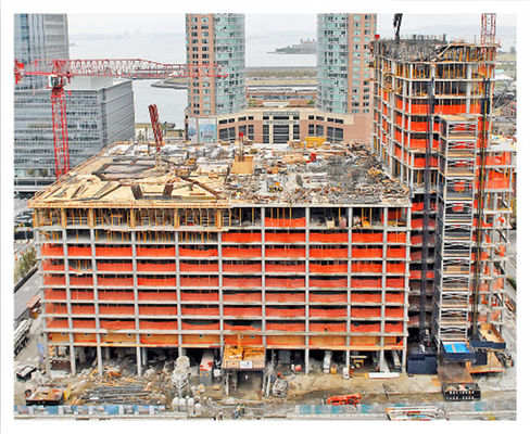 Orange Scaffold Debris Netting  Fireproof