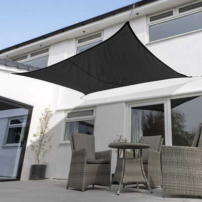 Black 95 Uv Block Sun Shade Sail