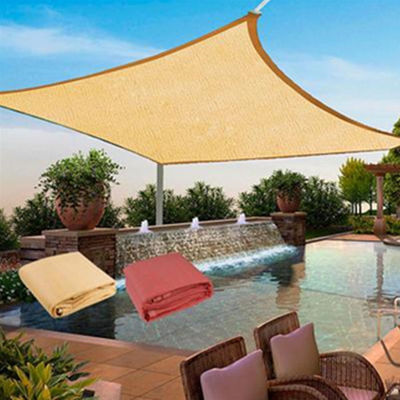 5X5m 160gsm polyester Waterproof Shade Sail