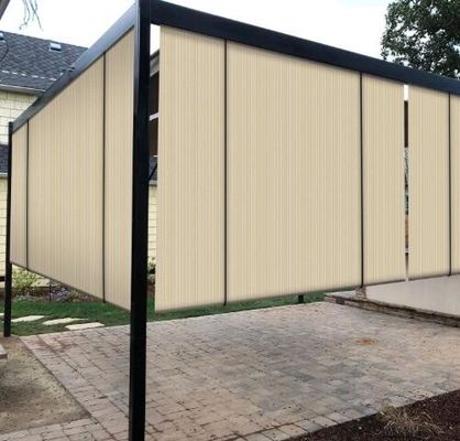 Pool Backyard Balcony Windscreen Apartment Patio Rail Cover 0.75x3m 0.9x3m  160gsm