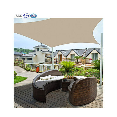 95% UV Protection Waterproof Shade Sail Yellow Outdoor