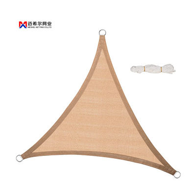 Outdoor Courtyard Uv Garden Awnings Retractable Shade Sails 3.6*3.6*3.6m